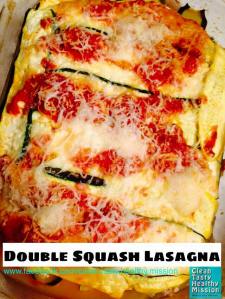 double squash lasagna